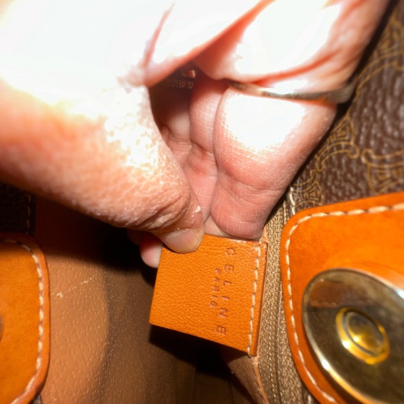 Céline Macadam Vintage Handbag with Round Handle - Picture 10 of 17